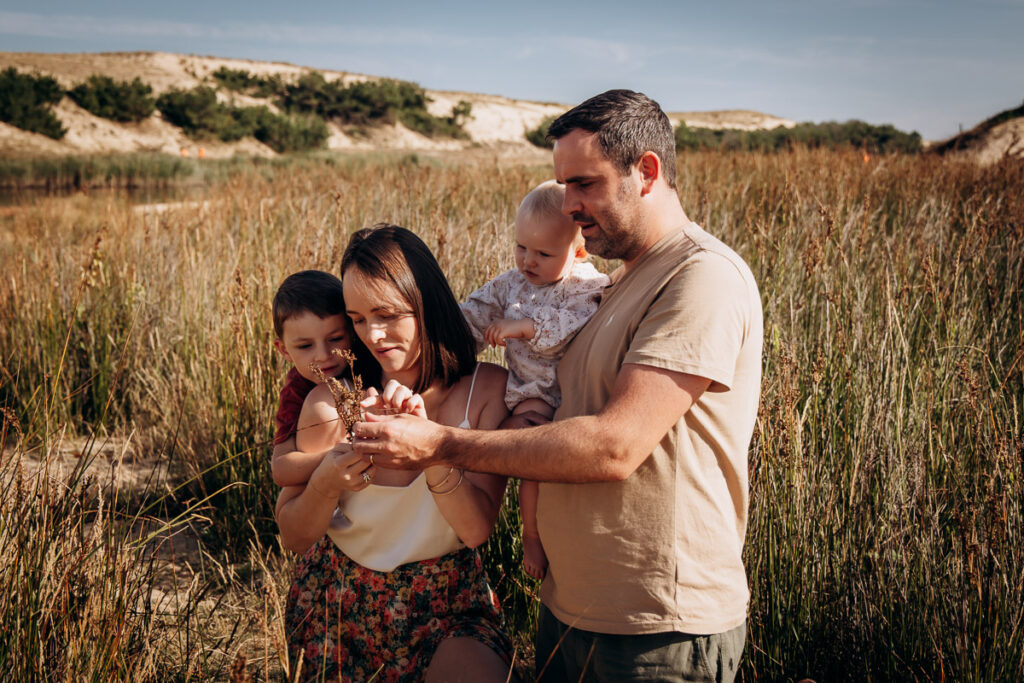 Seance famille à Moliets Photographe famille Landes