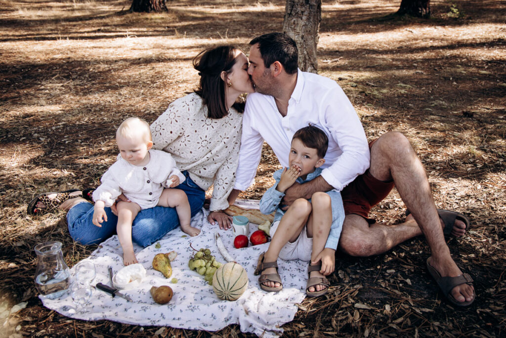 Seance famille à Moliets Photographe famille Landes