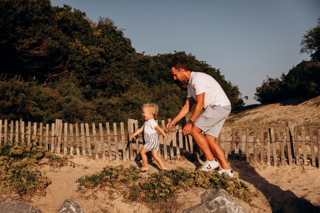 seance famille a la plage