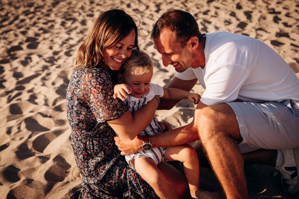 seance famille a la plage